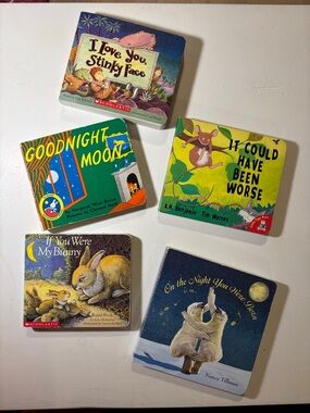 Set of 5 Classic Children's Board Books -GB1sku